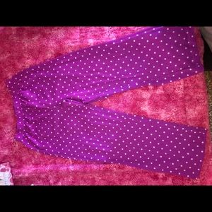 Little Girls Pajama Bottons